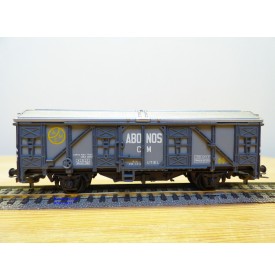 ELECTROTREN 1404,  wagon couvert ABONOS  CM  RENFE BO