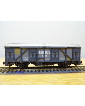ELECTROTREN 1404,  wagon couvert ABONOS  CM  RENFE BO