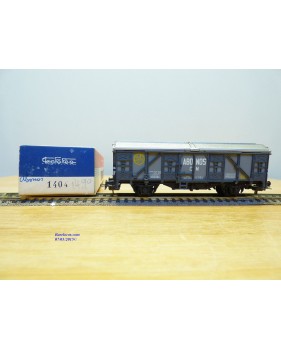 ELECTROTREN 1404,  wagon couvert ABONOS  CM  RENFE BO