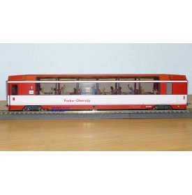Voiture métallique à portes centrales AB 1157 Rhb BO