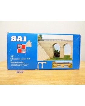SAI  311, extension du viaduc 310 ou petit pont routier  Neuf BO  1/87  HO 