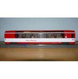 Voiture métallique à portes centrales AB 1157 Rhb BO