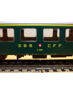 Märklin 4066 . 1,  voiture grandes lignes A2500 1 Kl. SBB  BO
