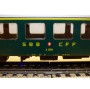 Märklin 4066 . 1,  voiture grandes lignes A2500 1 Kl. SBB  BO