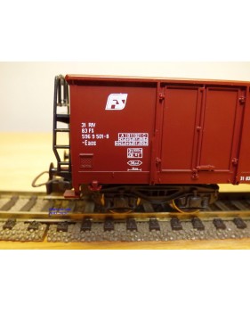 RIVAROSSI  2070,  wagon tombereau avec échelle type Eaos FS  BO