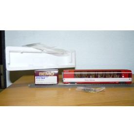 Voiture métallique à portes centrales AB 1157 Rhb BO