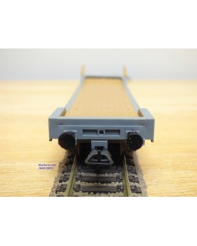 LILIPUT 257 50, wagon plat surbaissé type Smmps SBB  BO