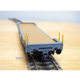 LILIPUT 257 50, wagon plat surbaissé type Smmps SBB  BO