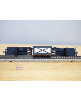 Märklin métal 4617 Wagon surbaissé EVS DB BO