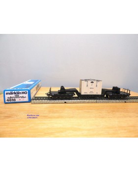 Märklin métal 4617 Wagon surbaissé EVS DB BO