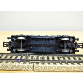 ELECTROTREN  1001 / 8, wagon plat chargé d'une caisse de produits en cristal    RENFE   BO