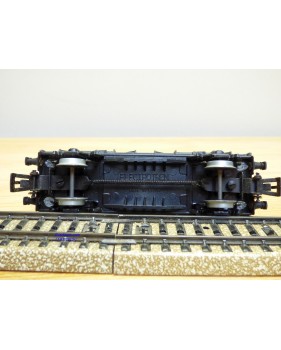 ELECTROTREN  1001 / 8, wagon plat chargé d'une caisse de produits en cristal    RENFE   BO