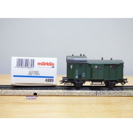 Märklin   4889, fourgon marchandises à guérite  type Pwg 014   neuf  DB
