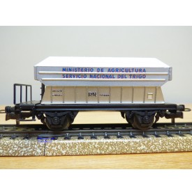 ELECTROTREN  1009, wagon silo pour transport de céréales  RENFE   BO