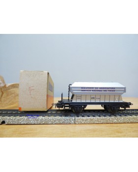 ELECTROTREN  1009, wagon silo pour transport de céréales  RENFE   BO