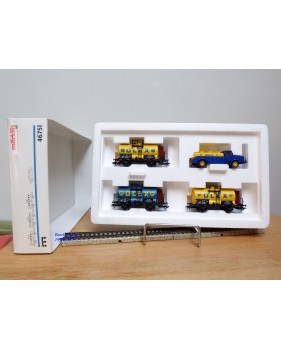 Märklin 46751, coffret  3 wagons citernes OLEX / BP et un camion citerne Büssing Olex   DRG   neuf   BO  
