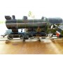 FABRE & MARESCOT  ???, coffret ETAT : 1 loco 220, 4 voitures, rails et alimentation BO