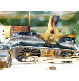 FABRE & MARESCOT  ???, coffret ETAT : 1 loco 220, 4 voitures, rails et alimentation BO