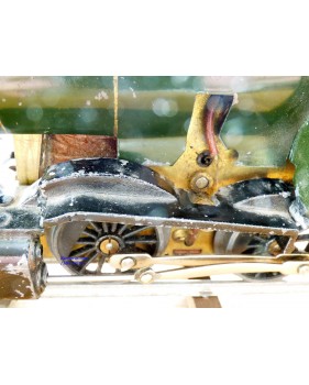 FABRE & MARESCOT  ???, coffret ETAT : 1 loco 220, 4 voitures, rails et alimentation BO