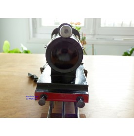 FABRE & MARESCOT  ???, coffret ETAT : 1 loco 220, 4 voitures, rails et alimentation BO