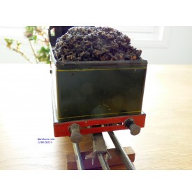 FABRE & MARESCOT  ???, coffret ETAT : 1 loco 220, 4 voitures, rails et alimentation BO