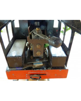 FABRE & MARESCOT  ???, coffret ETAT : 1 loco 220, 4 voitures, rails et alimentation BO