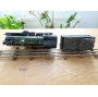 FABRE & MARESCOT  ???, coffret ETAT : 1 loco 220, 4 voitures, rails et alimentation BO