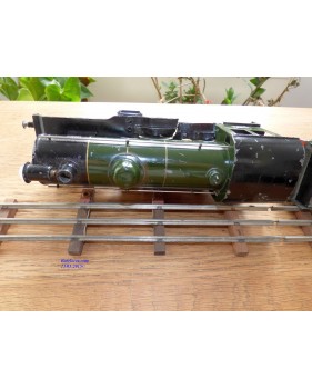 FABRE & MARESCOT  ???, coffret ETAT : 1 loco 220, 4 voitures, rails et alimentation BO