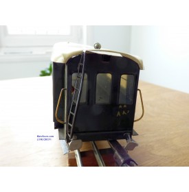 FABRE & MARESCOT  ???, coffret ETAT : 1 loco 220, 4 voitures, rails et alimentation BO