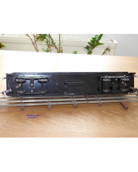 FABRE & MARESCOT  ???, coffret ETAT : 1 loco 220, 4 voitures, rails et alimentation BO