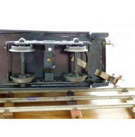 FABRE & MARESCOT  ???, coffret ETAT : 1 loco 220, 4 voitures, rails et alimentation BO