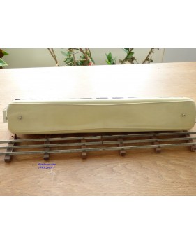 FABRE & MARESCOT  ???, coffret ETAT : 1 loco 220, 4 voitures, rails et alimentation BO