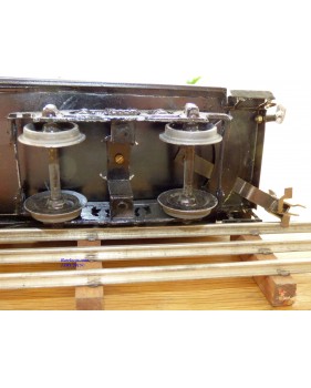 FABRE & MARESCOT  ???, coffret ETAT : 1 loco 220, 4 voitures, rails et alimentation BO