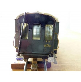 FABRE & MARESCOT  ???, coffret ETAT : 1 loco 220, 4 voitures, rails et alimentation BO