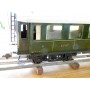 FABRE & MARESCOT  ???, coffret ETAT : 1 loco 220, 4 voitures, rails et alimentation BO
