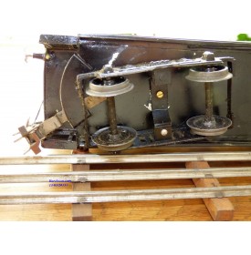 FABRE & MARESCOT  ???, coffret ETAT : 1 loco 220, 4 voitures, rails et alimentation BO