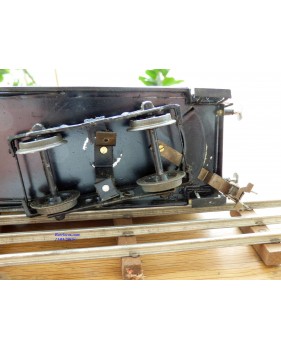FABRE & MARESCOT  ???, coffret ETAT : 1 loco 220, 4 voitures, rails et alimentation BO