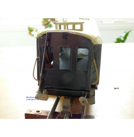 FABRE & MARESCOT  ???, coffret ETAT : 1 loco 220, 4 voitures, rails et alimentation BO