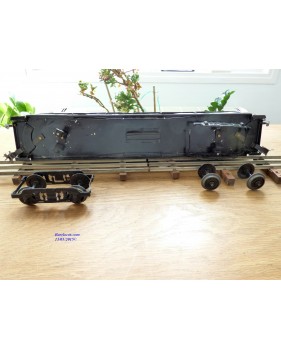 FABRE & MARESCOT  ???, coffret ETAT : 1 loco 220, 4 voitures, rails et alimentation BO