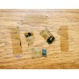 FABRE & MARESCOT  ???, coffret ETAT : 1 loco 220, 4 voitures, rails et alimentation BO