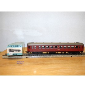 MÄRKLIN 4072 . 1, voiture grandes lignes 2 Kl. type B1 SJ BO