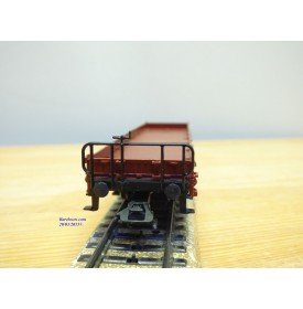 Märklin métal 4617 Wagon surbaissé EVS DB BO
