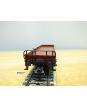 Märklin métal 4617 Wagon surbaissé EVS DB BO