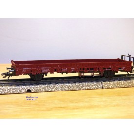 Märklin métal 4617 Wagon surbaissé EVS DB BO