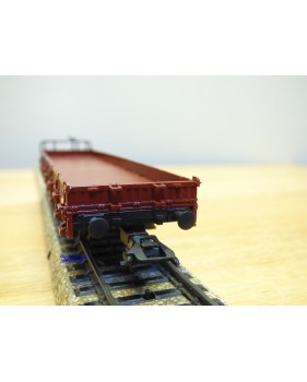 Märklin métal 4617 Wagon surbaissé EVS DB BO