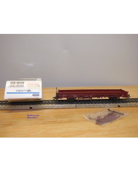 Märklin métal 4617 Wagon surbaissé EVS DB BO