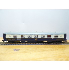 France Trains  312,  voiture Pullman cuisine -salon de 1 ère classe type Côte d'Azur   N° 4131  CIWL   BO