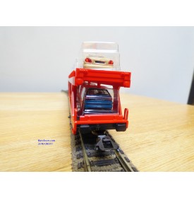Märklin métal 4617 Wagon surbaissé EVS DB BO