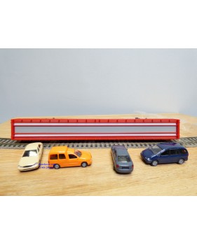 Märklin 42341,  wagon porte autos type DDm 915 chargé 8 auros DB   neuf   BO
