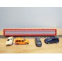 Märklin métal 4617 Wagon surbaissé EVS DB BO